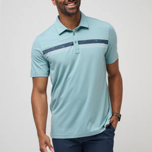 Camisetas de Manga Corta de Punto Sólido con Logotipo Bordado Personalizado Antiarrugas Unisex al por Mayor - Product Image 1