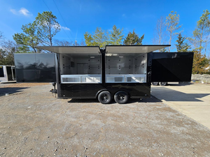 Remorque de transport fermée 8,5' x 16' pour événements marketing et commerciaux, entièrement équipée, capacité de charge 2001-3000 kg - Product Image 1