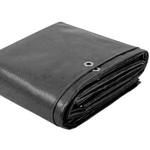 High Quality Heavyweight Black Polyethylene Water-Resistant PE <b>Laminated</b> Cover UV Stabilized Outdoor Construction Site Tarpaulin - Product Image 6