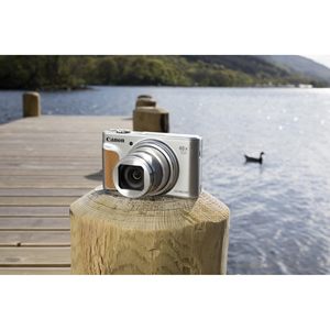Silver Edition Compact Point Shoot <b>Digital</b> <b>Camera</b> 40X Optical Zoom 4K <b>Video</b> for Travel Photography Vlogging Features HD CMOS - Product Image 2