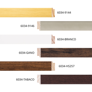 Moldura de Madera Tradicional Moldurarte, Lisa y de Grosor Medio, Fácil de Cortar, Madera Resistente - Product Image 2