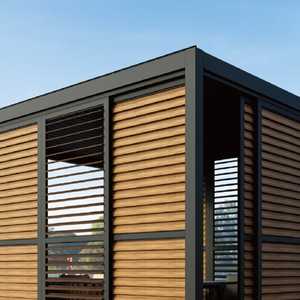 KAKADU 694-SLS Panel de Aluminio con Persianas Deslizantes, Riel Simple, Doble o Triple - Product Image 1