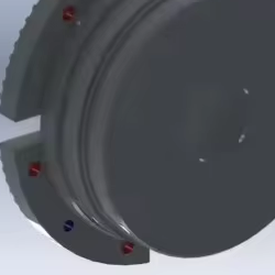 Unidades duraderas de rodamiento de freno de embrague electromagnético para transmisión de potencia para servicios de fundición de automatización de maquinaria pesada - Product Image 2