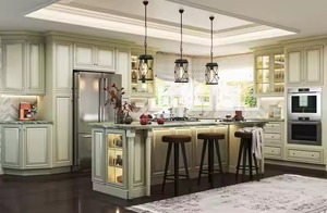 Muebles modernos Sanyang, armarios de cocina multicolores, elección perfecta para la renovación de la cocina - Product Image 5