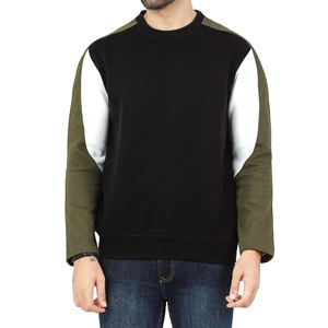 Venta al por mayor Unisex de alta calidad pulóver sudadera estampado patrón para hombre tamaño invierno temporada poliéster/algodón básico sudaderas - Product Image 4