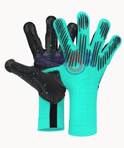 Gants de gardien de but les plus vendus, couleur pleine, doigts complets, poignet, gants de gardien de but pour adultes, gants verts, impression en silicone - Product Image 6