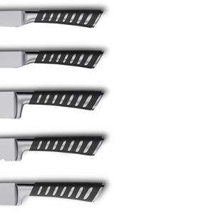 Elegante Juego de Cuchillos de Cocina Hechos a Mano para Uso Doméstico y en Restaurantes, Juego de Cuchillos de Chef de Acero Inoxidable Duradero, Peso Equilibrado, Tres Piezas - Product Image 5