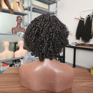 Extensions de cheveux humains vierges birmans, cheveux vietnamiens bruts doublement étirés, closure 5x5, styles Deep Wave et Kinky Curl, transparentes - Product Image 4