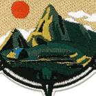 Écussons de broderie en chenille à coudre brodés personnalisés et bon marché avec grand logo au design coloré pour chapeaux - Product Image 4