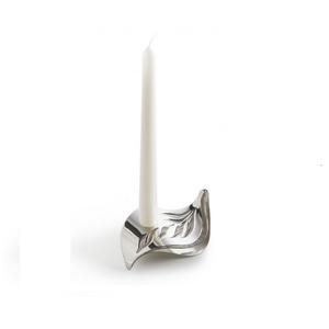 Bougeoir en métal pour éclairage et décoration d'intérieur Bougeoir décoratif élégant à finition antique - Product Image 1