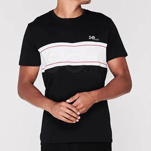 T-shirt uni en coton 100% pour homme, design OEM, logo personnalisé, séchage rapide et respirant, prix de gros bon marché, fabriqué au Pakistan - Product Image 6