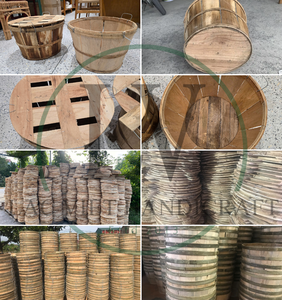 Wholesale Farmhouse Nesting Wooden <b>Kitchen</b> Storage <b>Basket</b> Storage <b>Baskets</b> for Pantry for Home Decor from Vietnam - Product Image 6