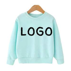 High Quality Spandex/Cotton Fleece Crew Neck Custom Oversized <b>Children</b> Sweatshirt Wholesale Waterproof - Product Image 5