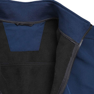 Marque qualité Softshell veste à capuche tenue décontracté pour l'hiver Streetwear doux respirant solide - Product Image 4