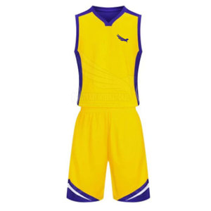 Uniformes de Baloncesto Personalizables de Alta Calidad y Nuevo Estilo, Conjuntos Deportivos Transpirables y Cómodos, Camiseta y Pantalones Cortos para Adultos, 100% - Product Image 1