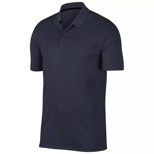 Polo informal liso con logotipo personalizado para hombre, camisa masculina de alta calidad con logotipo personalizado, venta al por mayor - Product Image 3