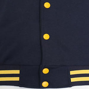 Veste polaire universitaire personnalisée de haute qualité pour homme, grande taille, respirante, en toile tricotée, coupe confortable, écologique, col en V intelligent, idéale pour l'hiver - Product Image 4