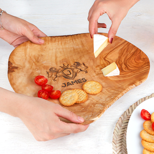 Plateau de service classique en bois de qualité supérieure fait à la main plateau de salle à manger durable assiette de vente chaude ensembles de nourriture fête - Product Image 4