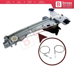 Kit de réparation de lève-vitre arrière BWR5417 pour 208 MK1 A9 CA CC CR 2012-2020 5 portes HB Van 2008 MK1 A94 CU 2013-2019 Estate V - Product Image 5