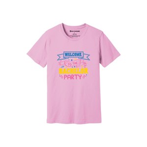 Camiseta de algodón 100% con temas de fiesta personalizables estampado Casual estilo 3D 12 opciones de color pesado GSM 160-180 100% tela de algodón - Product Image 3