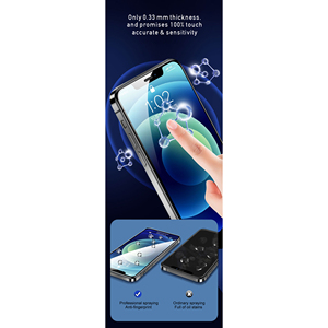 Protection d'écran en verre trempé ultra-fin 9D durable pour Samsung 12 Pro, fonction anti-bulles et anti-rayures - Product Image 1