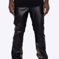 Pantalon en toile décontracté slim fit pour homme, idéal pour la moto, vêtement masculin tendance, article transfrontalier le plus vendu