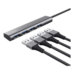 <b>Hub</b> USB HALYX 3.2 Grey 4 porte 24948 - Product Image 2