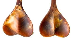 Cuillère élégante en résine brillante pour un usage quotidien Vaisselle de cuisine légère avec artisanat artistique et touche design - Product Image 3