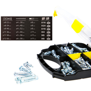 Kit di Ancoraggio a Espansione in Metallo per Fissaggio in Elementi Cavi (68 Pezzi) - Product Image 3