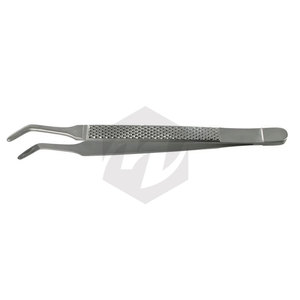 Pinces dentaires personnalisées avec poignée imprimée, finition mate, pinces chirurgicales courbées à bec dentelé pour usage médical et dentaire - Product Image 6