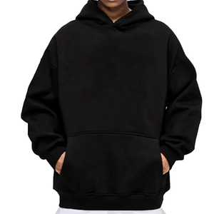 Sudadera con capucha holgada de gran tamaño de algodón 100% de alta calidad con logotipo personalizado para la temporada de invierno - Product Image 1