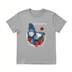 T-Shirt Unisex Personalizzata 210GSM 100% Cotone con Stampa Serigrafica (Rose XL 2XL) - Product Image 2