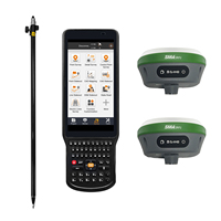Kit SMA26 RTK GNSS avec portable Android, 4G/LoRa/WiFi, IP67, compensation d'inclinaison pour l'arpentage, la cartographie des terrains de construction