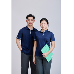 เสื้อเชิ้ตแขนสั้นผู้ชาย ผ้าถักแบบสบายๆ น้ำหนัก 200 กรัม ผลิตในเวียดนาม รับผลิตตามแบบ (OEM) ผ้า TC ผสม 60% ผ้าฝ้าย 40% ผ้าโพลีเอสเตอร์ ไม่ยับ ดูแลง่าย - Product Image 2