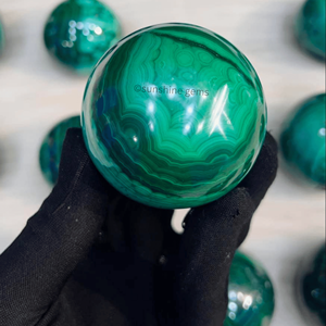 High Quality Malachite Crystal Sphere <b>Ball</b> Natural Gemstone Sphere for Healing Meditation and Decor Bulk Supply - Product Image 5