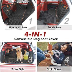 غطاء مقعد سيارة للكلاب مصنوع من قماش أكسفورد المتين المقاوم للماء - Product Image 5