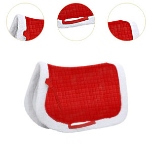 Selle de cheval de haute qualité personnalisée, rembourrage en fourrure, haute performance, respirante, entraînement équestre intensif, équitation, polaire de soie - Product Image 2