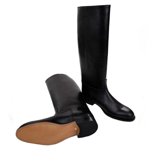 Nuevo último diseño Botas de cuero para montar a caballo Requisitos personalizados de alta calidad Botas de montar a caballo de Cuero 100% - Product Image 3