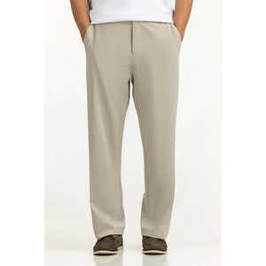 Pantalones Chinos de Corte Recto Personalizables con Logotipo MN-TRC-WS25-005, Traje Deportivo con Decoraciones de Cremallera, Talla XL, Lavado de Color - Product Image 3