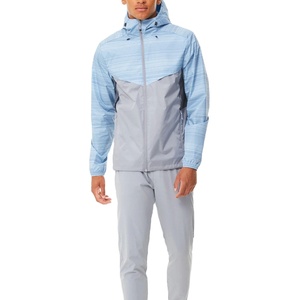 Custom Men Windbreaker Tracksuit Streetwear Reflective <b>Zip</b> Nylon Plus Size Printed Design Windbreaker <b>Shorts</b> Jacket 2026 - Product Image 1