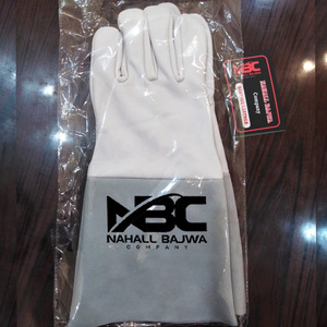 Venta al por mayor de guantes de seguridad de trabajo de cuero dividido de vaca con logotipo personalizado XL función antideslizante gran oferta protección de manos para soldar - Product Image 2