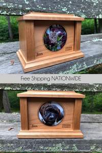 Urnas Funerarias Personalizadas de Madera para Mascotas |   Trabajo Artesanal |   Precio de Fábrica OEM/ODM - Product Image 2