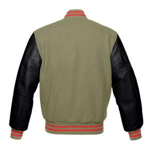 Streetwear décontracté de style universitaire de baseball haut de gamme blouson d'aviateur d'équipe sportive avec logo personnalisé OEM pour hommes - Product Image 4