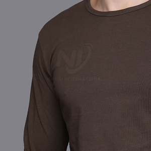 Ropa informal de verano Camisetas de manga larga de calidad premium para hombres Camisetas de manga larga de material duradero ligero - Product Image 4
