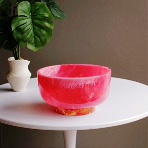 Tazón para Servir de Resina de Arte Moderno, Hecho a Mano, Pulido, de Origen Indio, Ecológico, Apto para Lavavajillas, para Fiestas - Product Image 3
