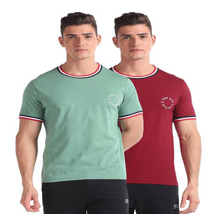 MOQ bajo del fabricante Camisetas de gran tamaño 240GSM Algodón Secado rápido Unisex Diseño de impresión Hombro caído 240GSM Camisetas de algodón Hombres - Product Image 1