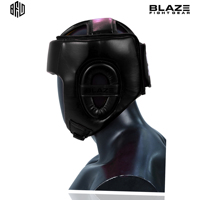 Casque de protection facial en cuir de vachette de qualité supérieure, personnalisé, pour MMA, kickboxing, karaté, taekwondo, entraînement et sparring