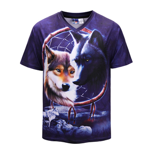 Professional Full Sublimation T Shirt Custom Printed <b>Tshirts</b> - Product Image 2