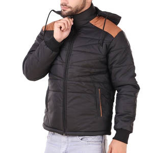 Blouson bombardier d'hiver de haute qualité pour hommes très vendu doudoune régulière et légère pour vêtements d'extérieur en toile - Product Image 2