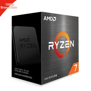 100% Baru AMD R7 5700X Cpu 3.4HGz/8Core/16 Thread Aksesoris PC Potongan Komputer CPU Prosesor Intel AMD R7 5700X Cpu
